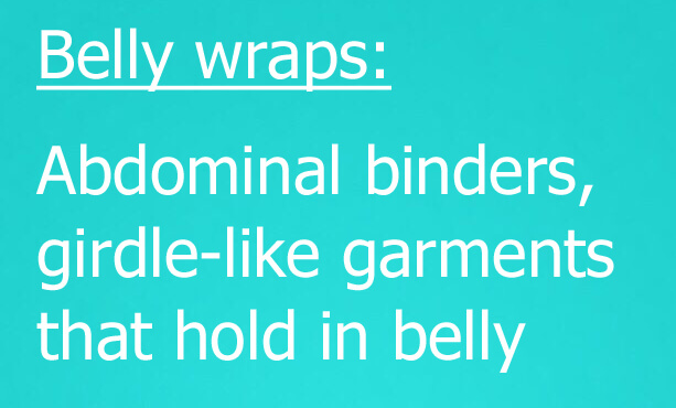 Worried about postpartum belly fat? Let slimming belts come to