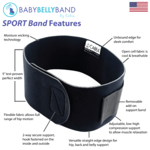 Baby belly band sport band product features