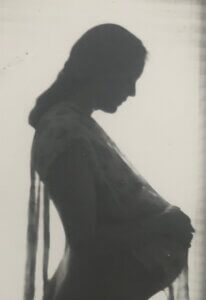 silhouette of woman with baby #2 unexpected pelvic issue during pregnancy